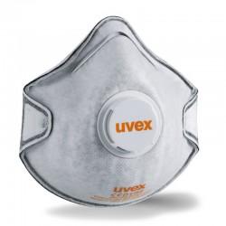 Респіратор uvex silv-Air формований з клапаном та вугільним фільтром артикул 8732220